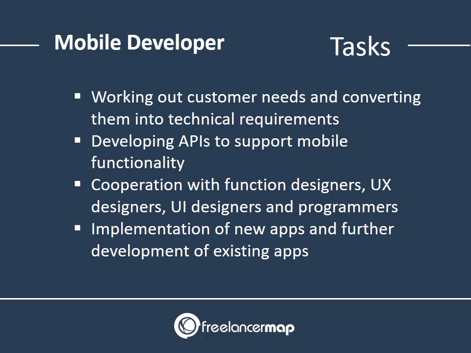 What skills do you need to be a mobile app developer?