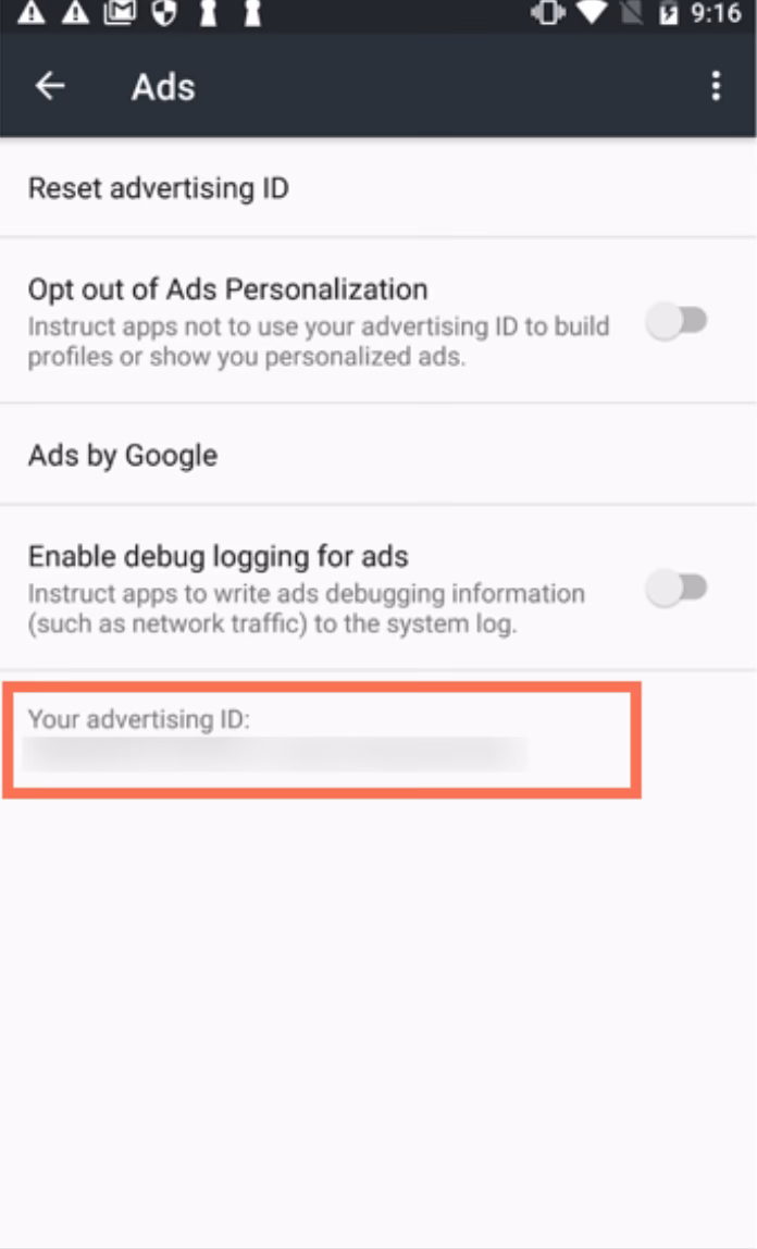 What is Android device ID?
