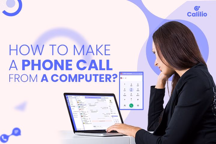 How do I make a phone call from my computer?
