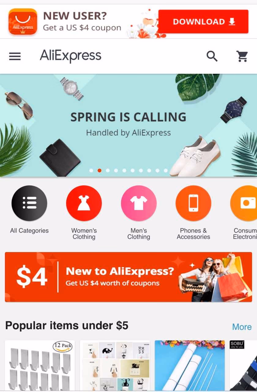 What is a mobile eCommerce website?