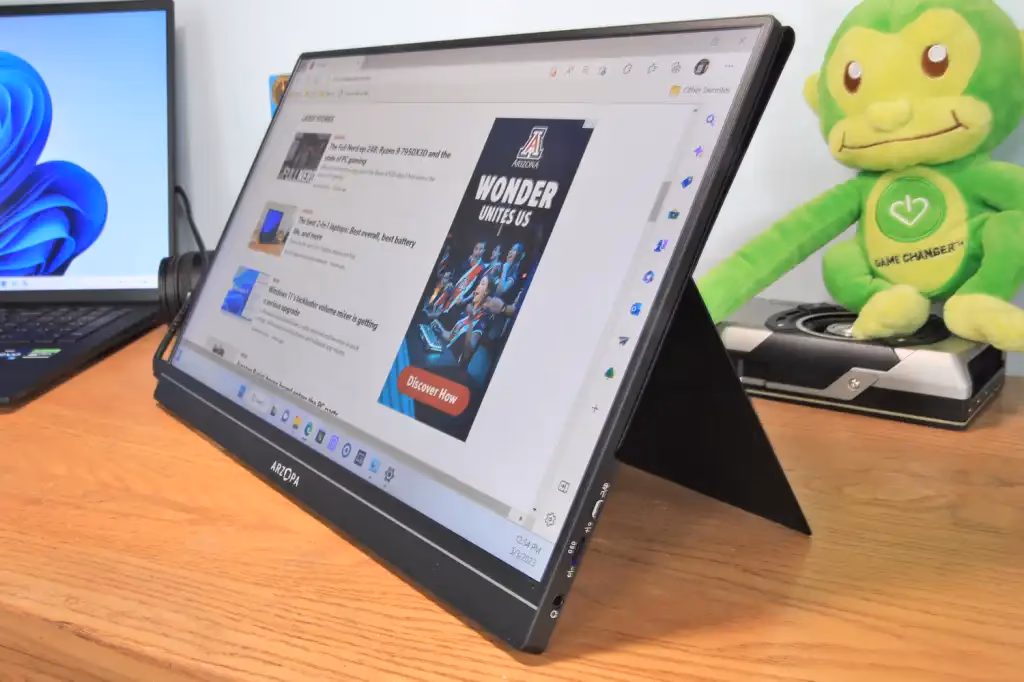 Do portable monitors work as secondary displays?