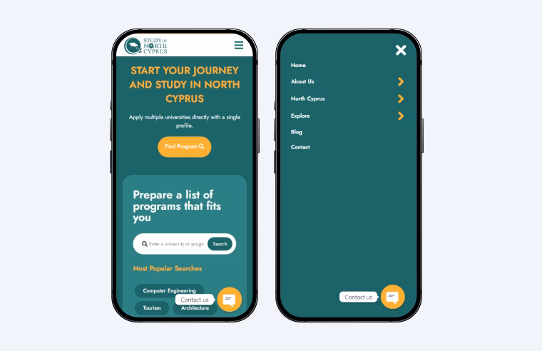 What is a hamburger menu?