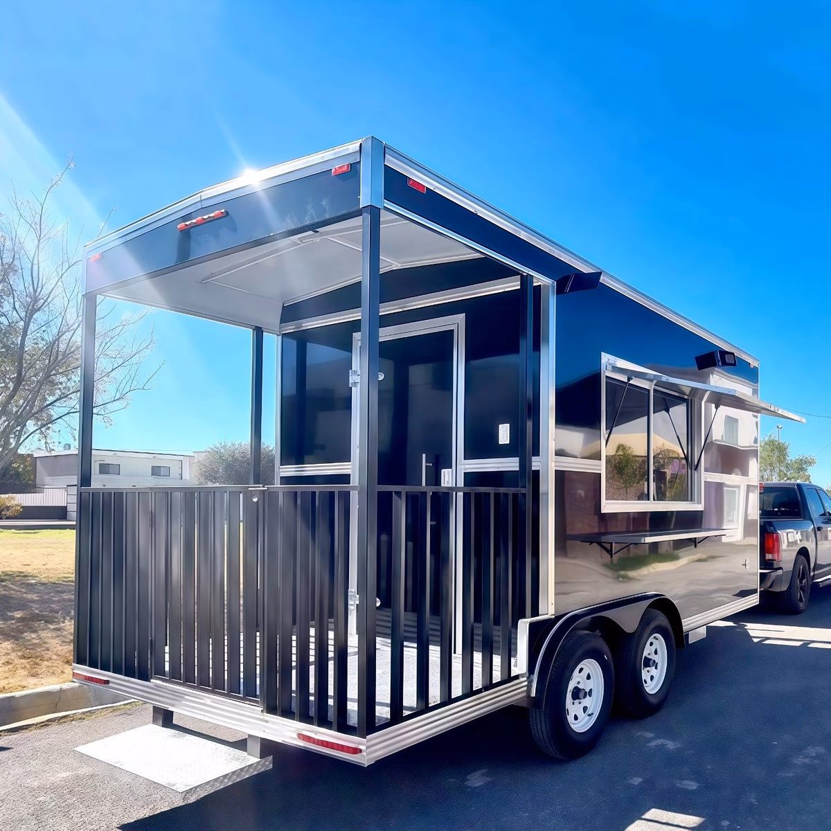 Are food trucks more popular than concession trailers?