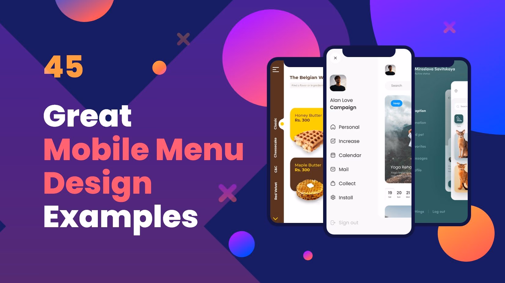 What should a Mobile Menu look like?