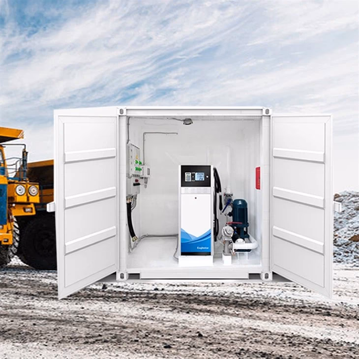 What is a mobile fuel station?