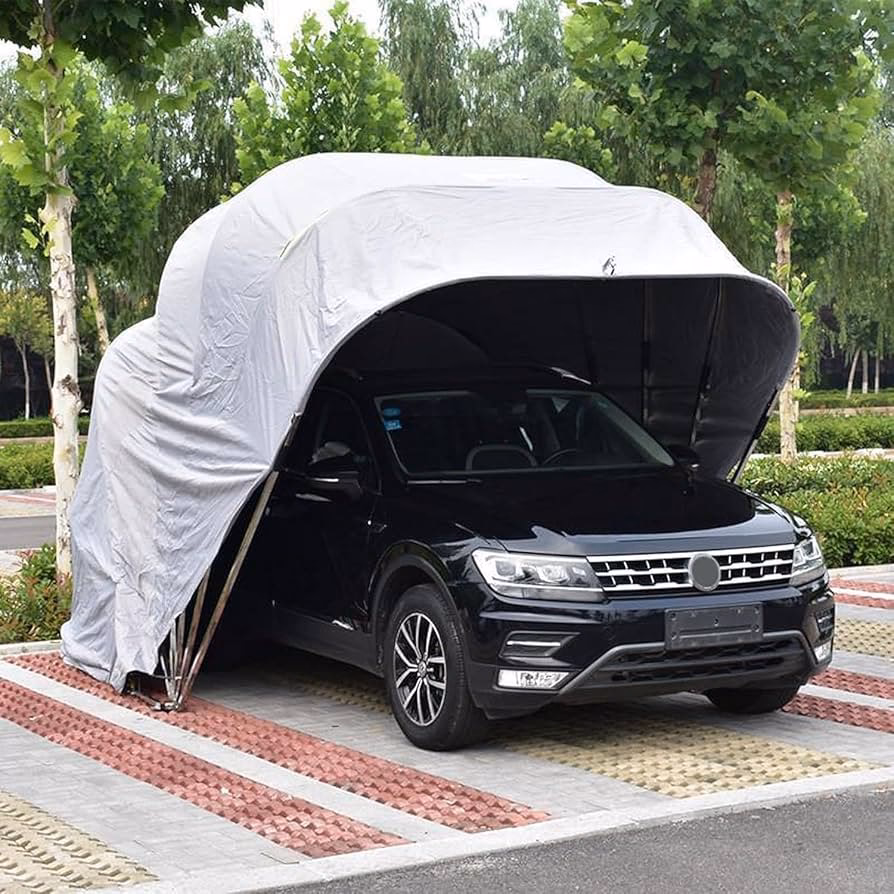 How many mobile garage car cover products are available for sale?