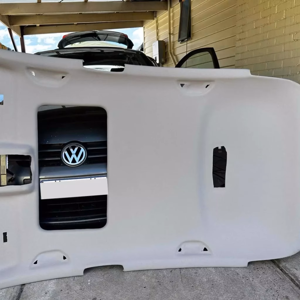 What is a car headliner?