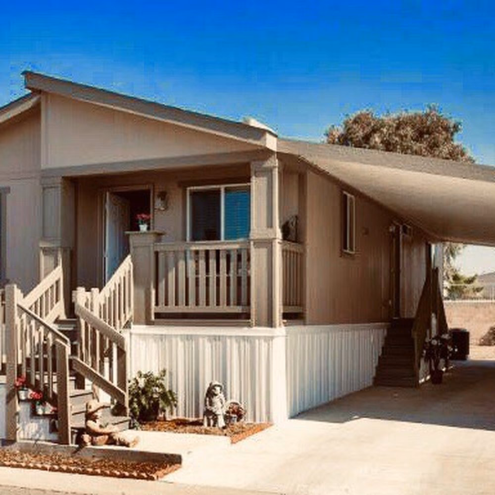 How many mobile homes for rent in California?