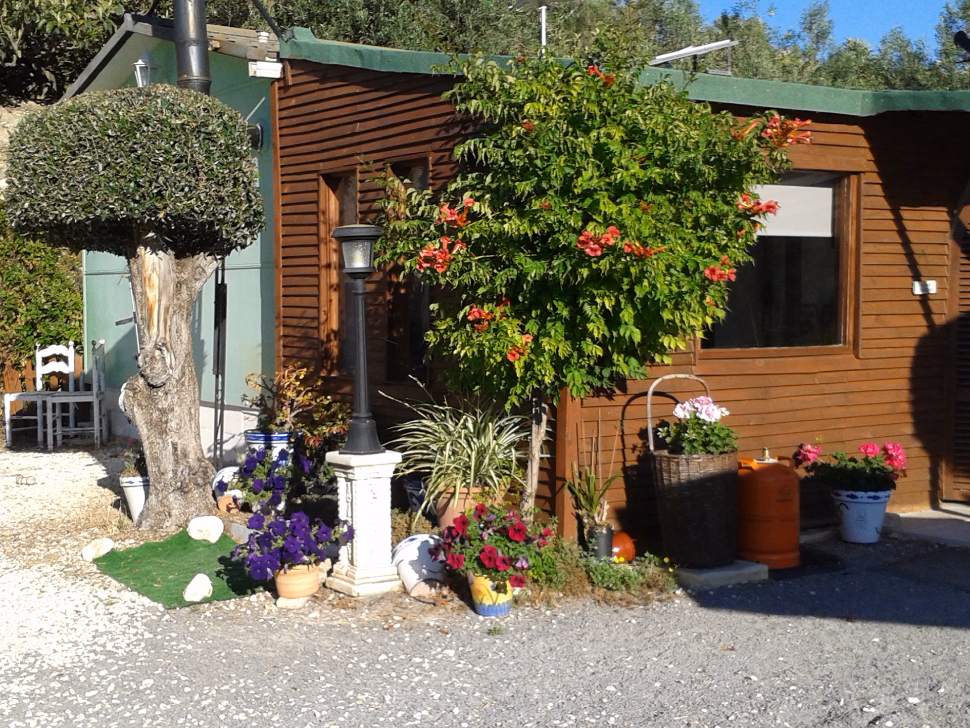 Where can I find a residential mobile home park in Spain?