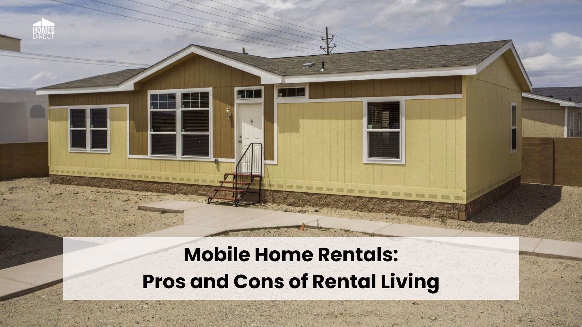 What is a mobile home & a trailer home for rent?