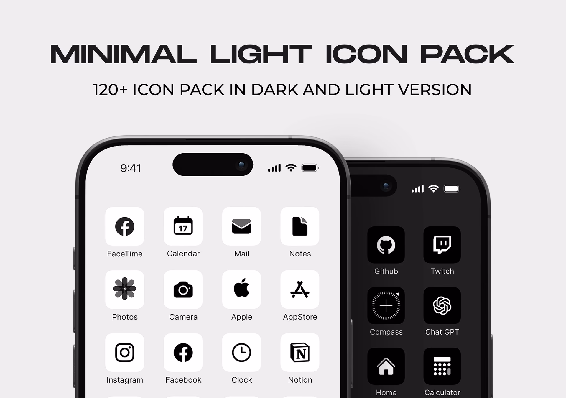 What are mobile app icon packs?