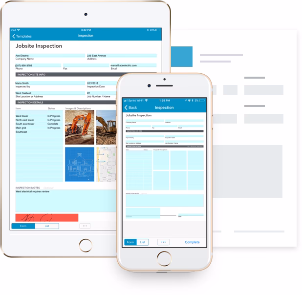What is a mobile inspection lane?