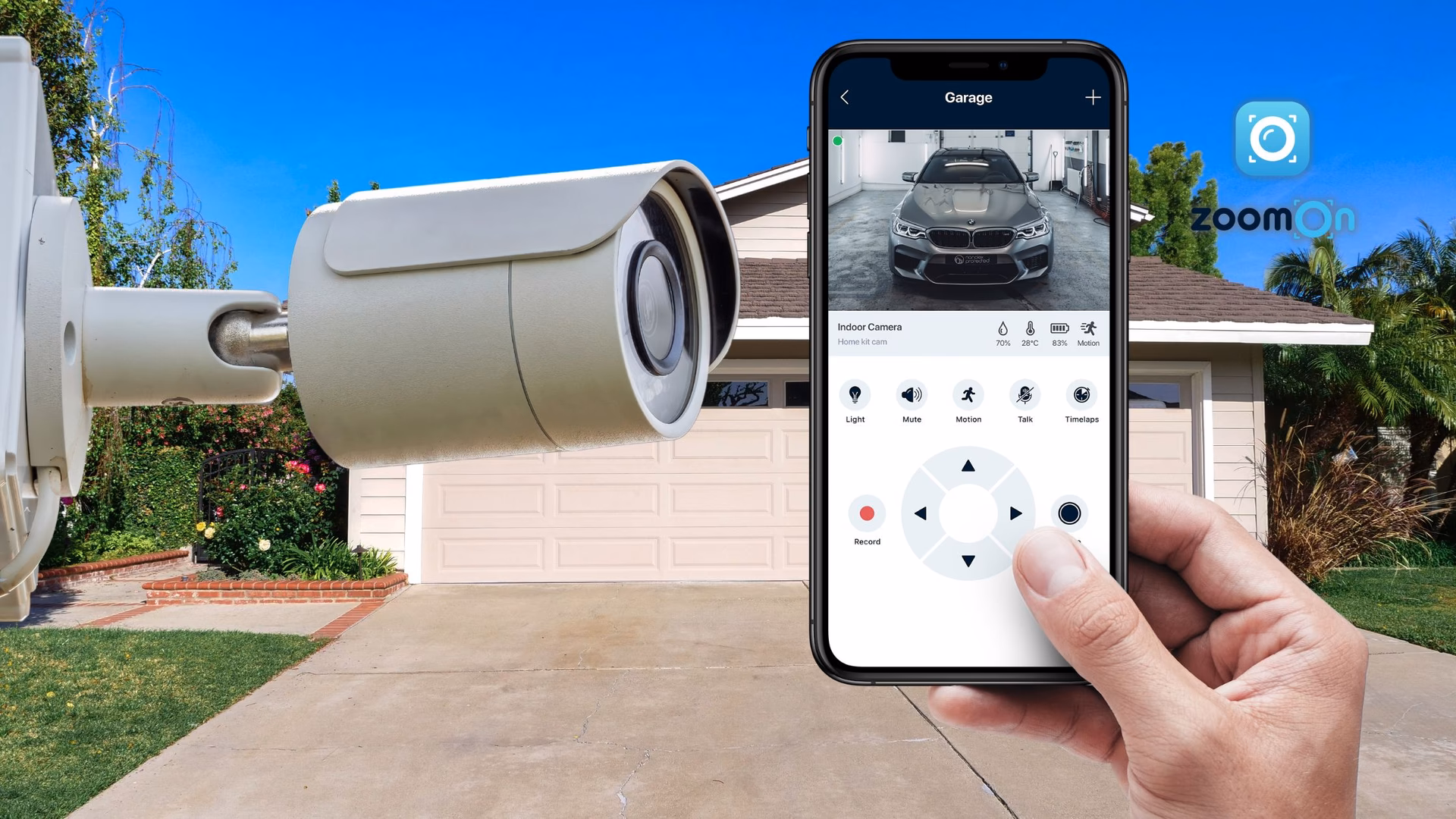 Which IP camera apps are available for Android?