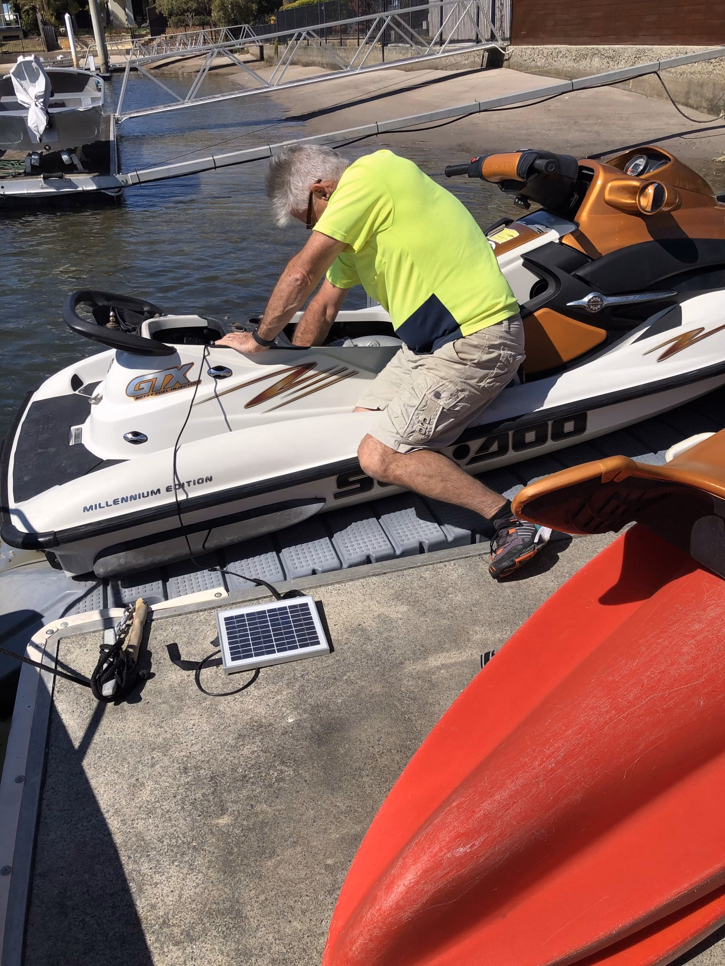 Is a mobile service necessary for a Jet Ski?