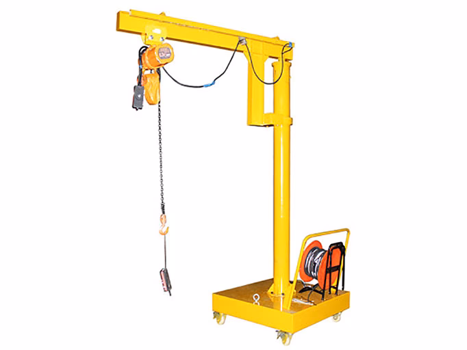 What is a mob-PR slewing jib crane?