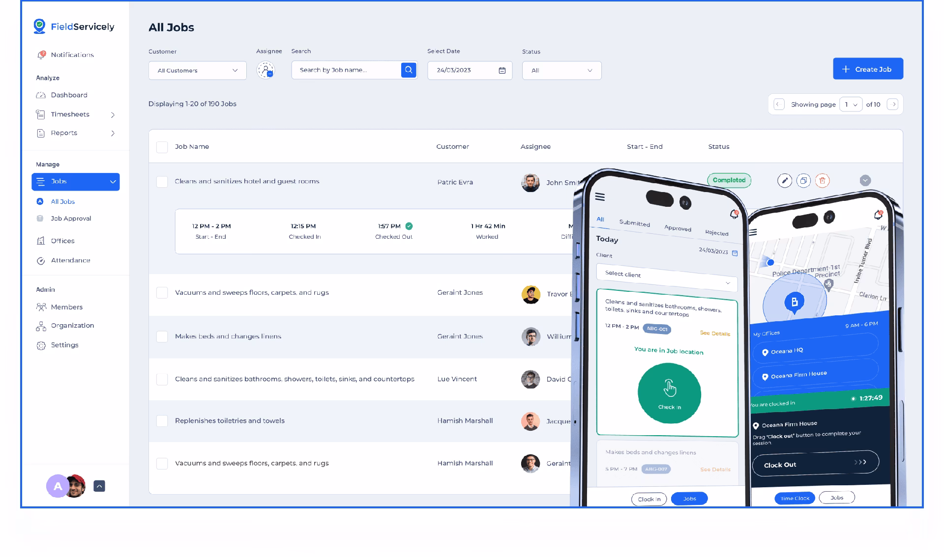 What is mobile workforce management?