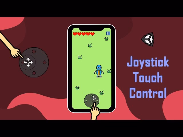 What is a joystick controller in Unity 3D?