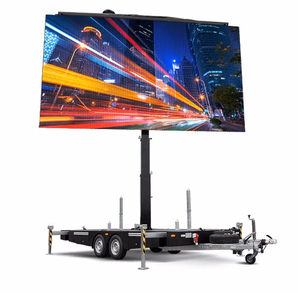 What is ticktack mobile LED screen trailer?