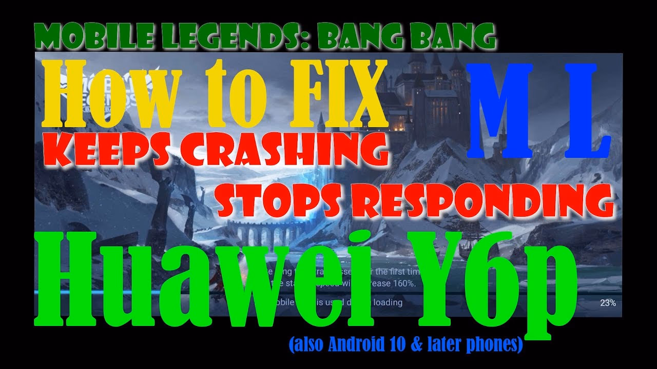 Why does Mobile Legends Bang Bang Crash?