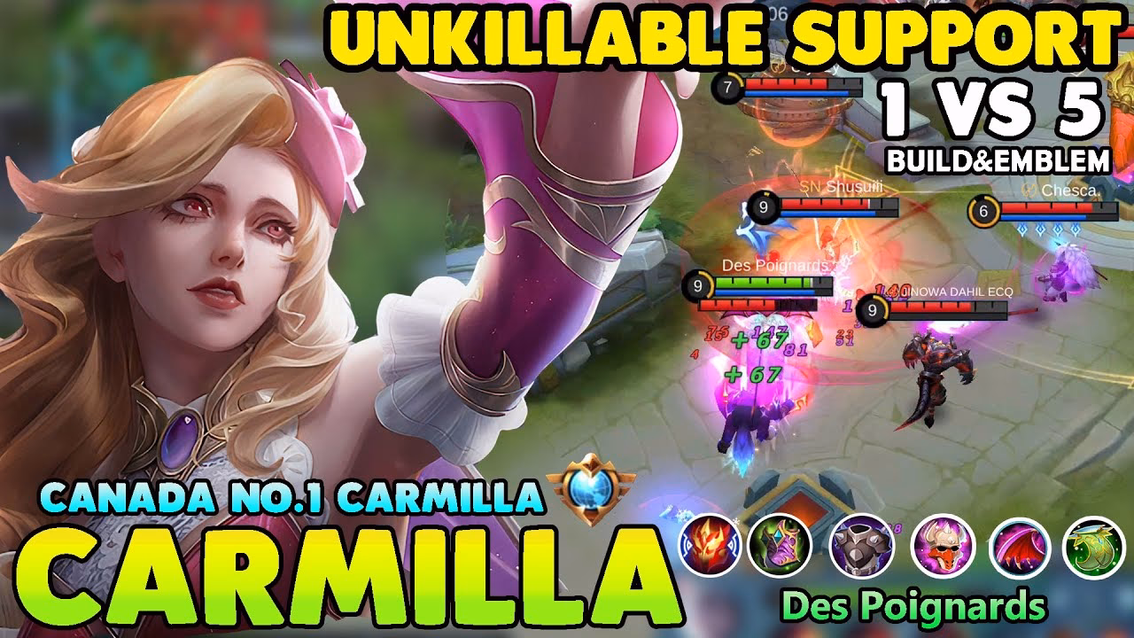What is the best build for Carmilla?