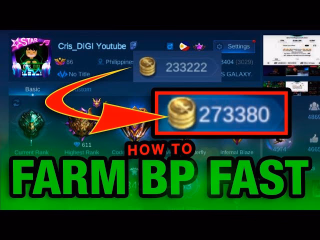 How do I get BP in Mobile Legends?