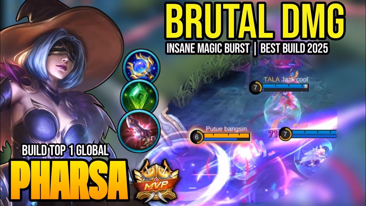 How do you build pharsa in mlbb?