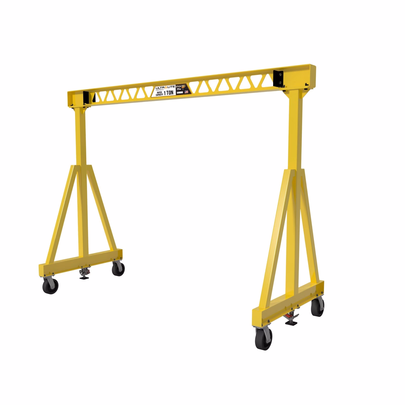 What is the lifting capacity of a gantry crane?
