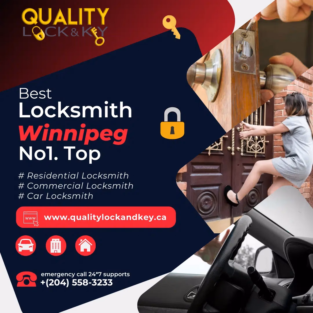 What services does a commercial locksmith offer in Winnipeg?