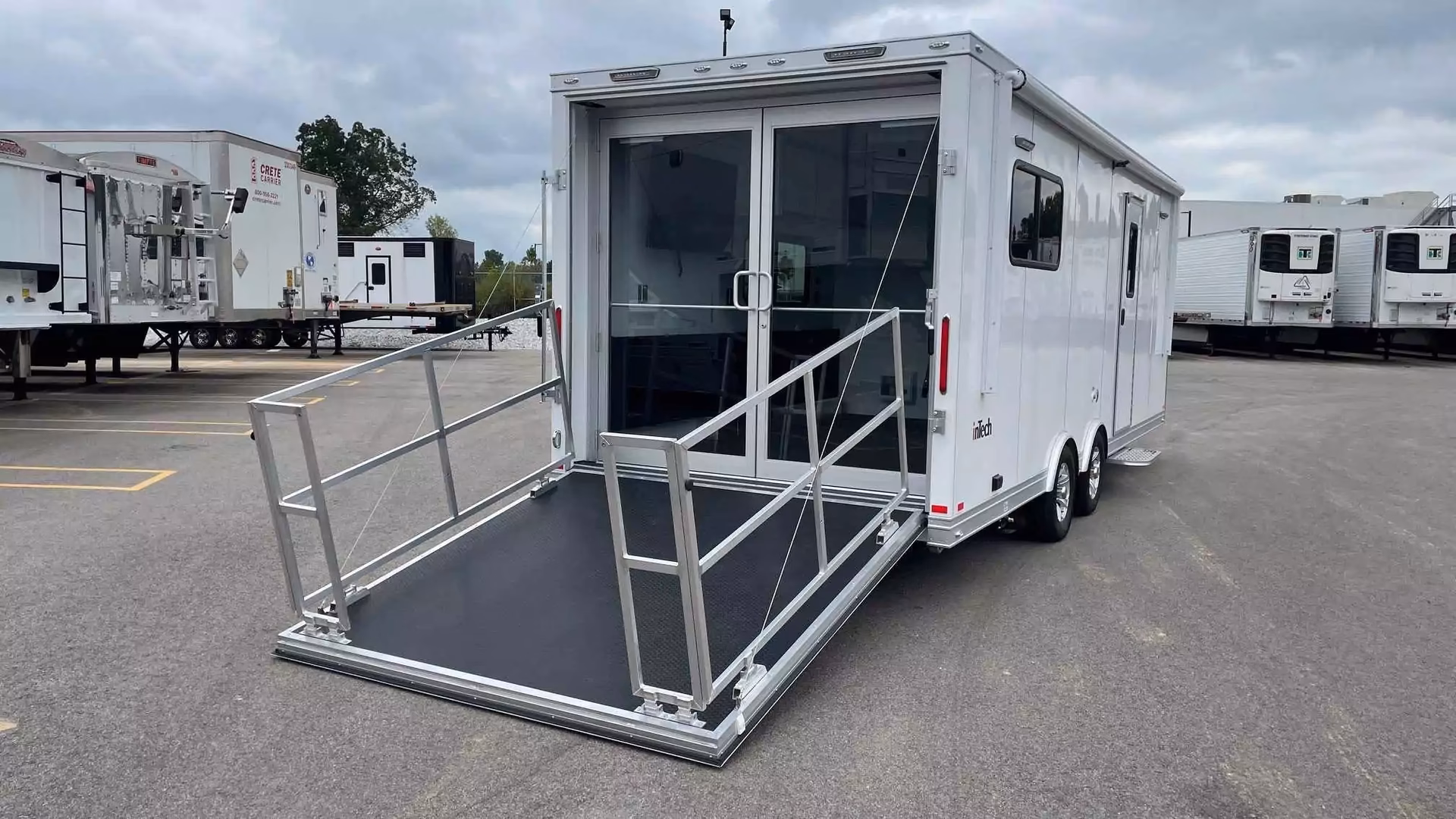 What is a mobile health vehicle?