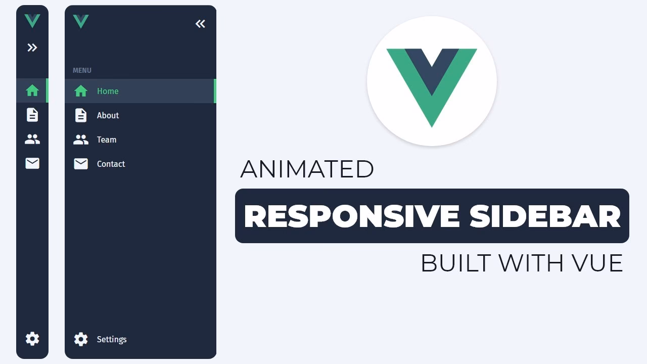 What is Vue offcanvas menu?