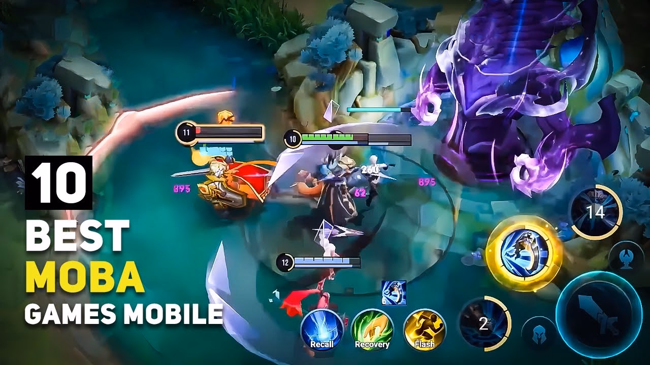 What are the best mobile phone MOBA games?
