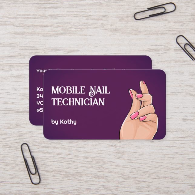 What is a mobile nail Tech?