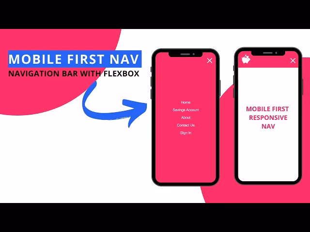 What is navbar-toggle & navigation-menu?