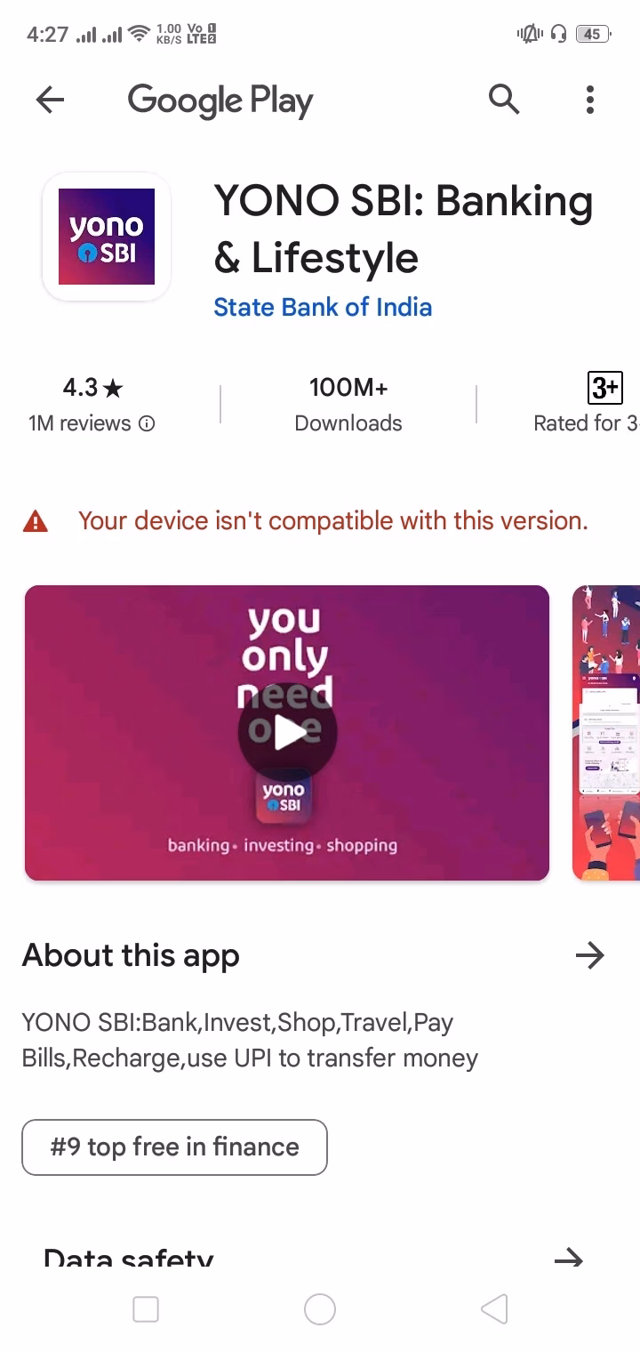 How do I Fix my Device is not compatible with this version?