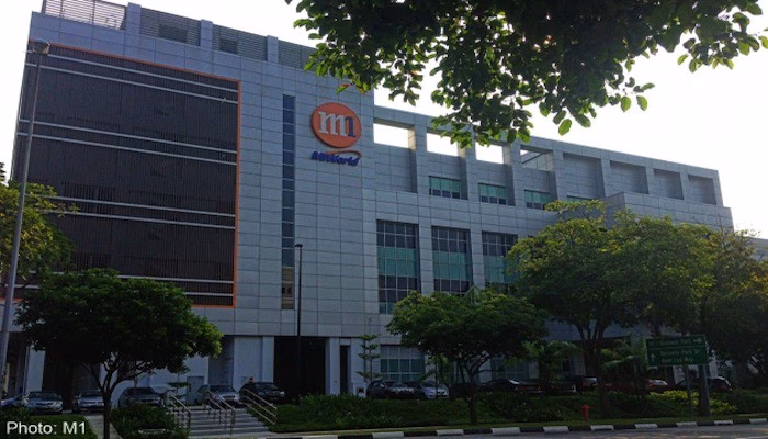 What services does M1 offer in Singapore?