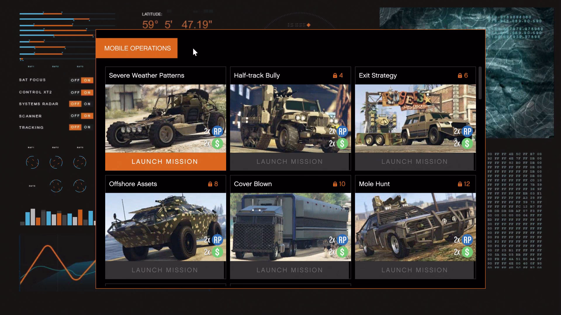 What are mobile operations in GTA Online?