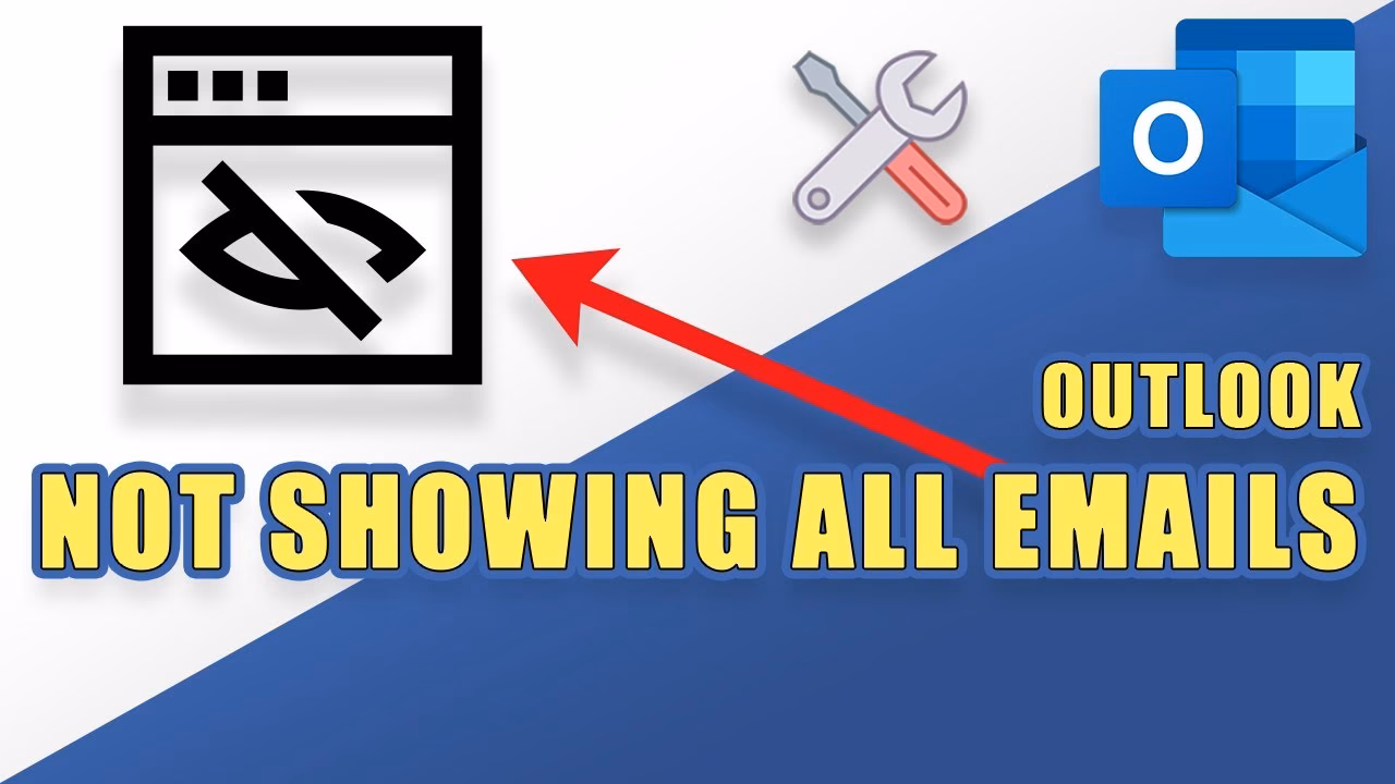 How do I show all emails in outlook?