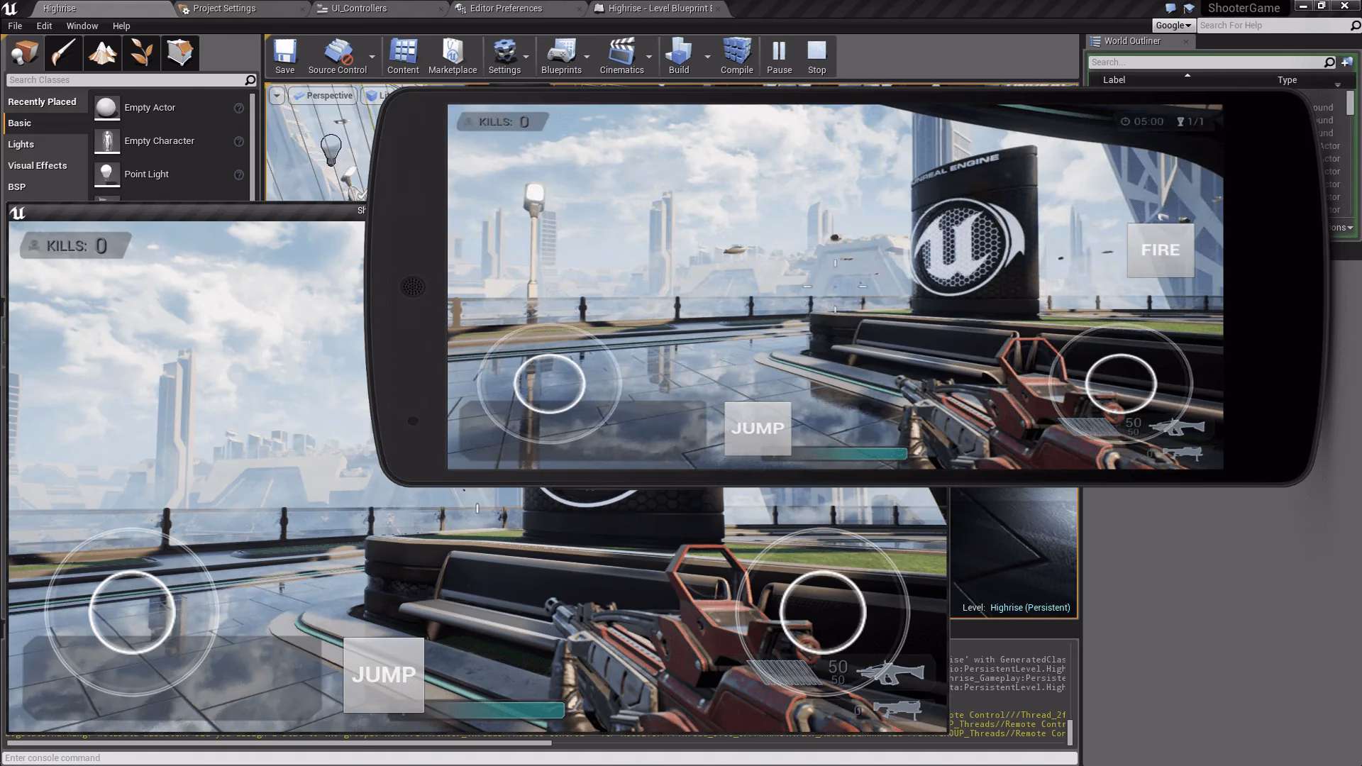 Does UE4 have a player controller?