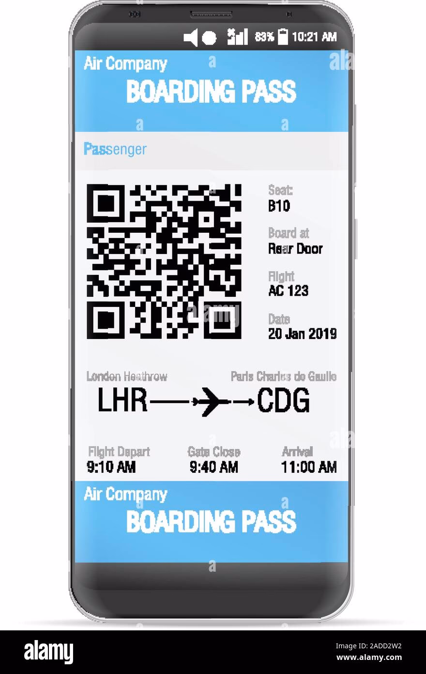 Are boarding passes digital?