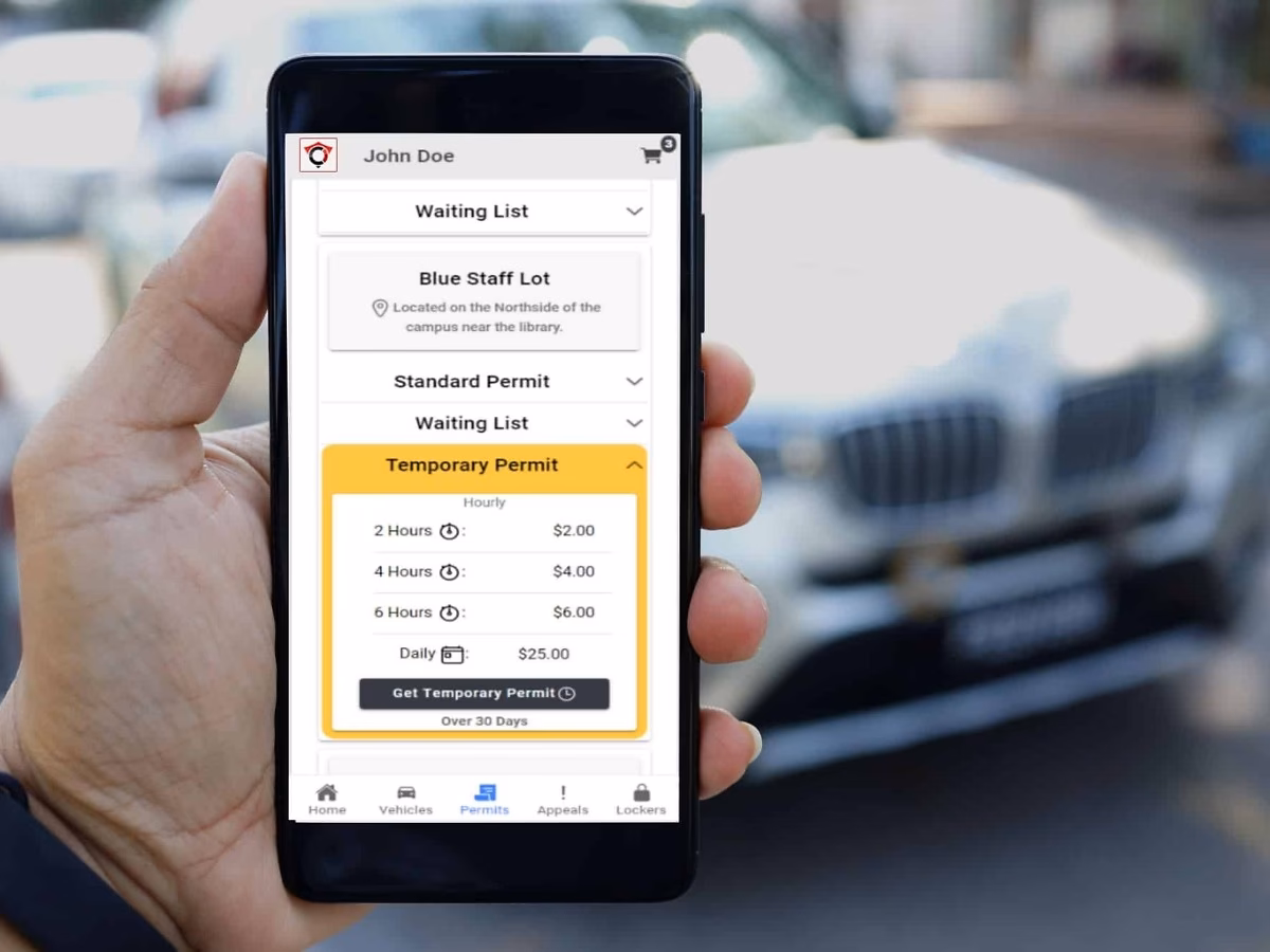 What is intelligent car parking management system?