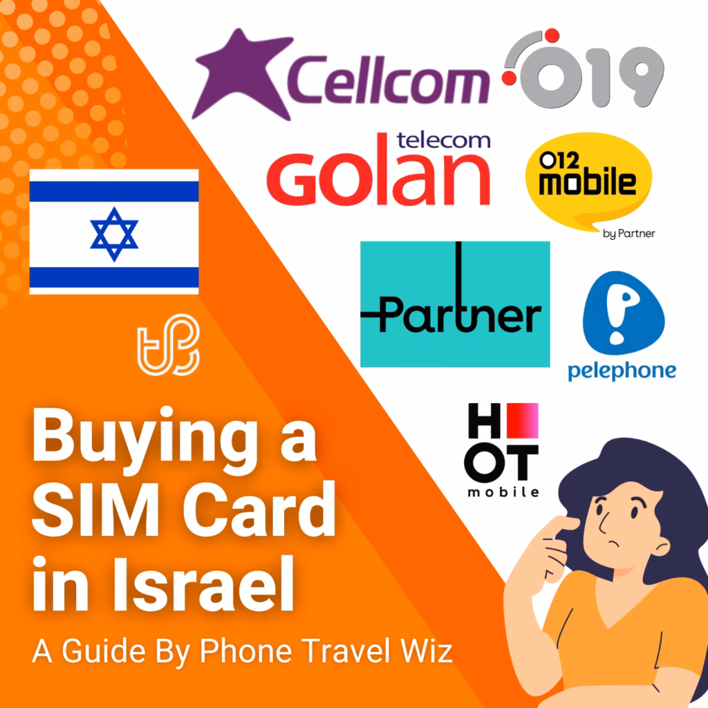 Which mobile operators offer SIM cards in Israel?