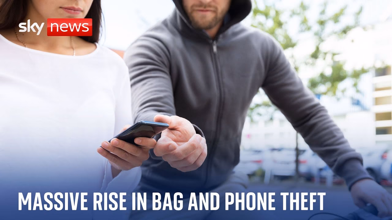 Is mobile phone crime driving robberies & thefts in London?