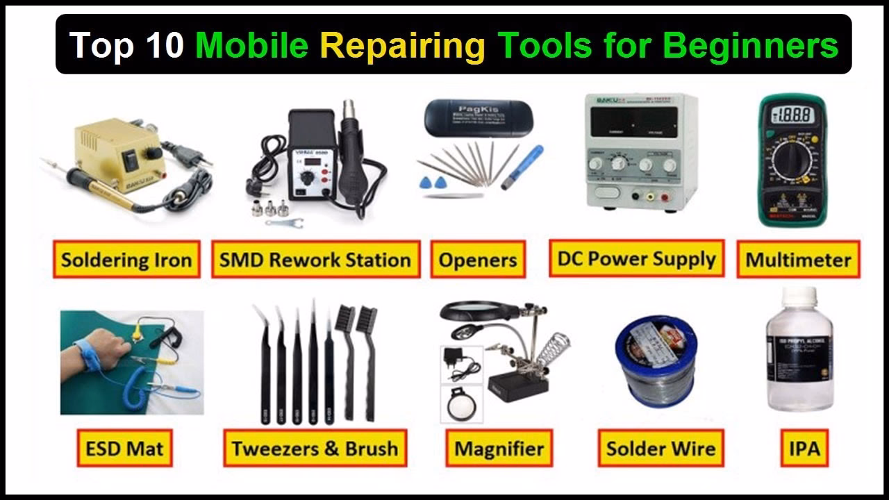 What are the best mobile phone repair tools?