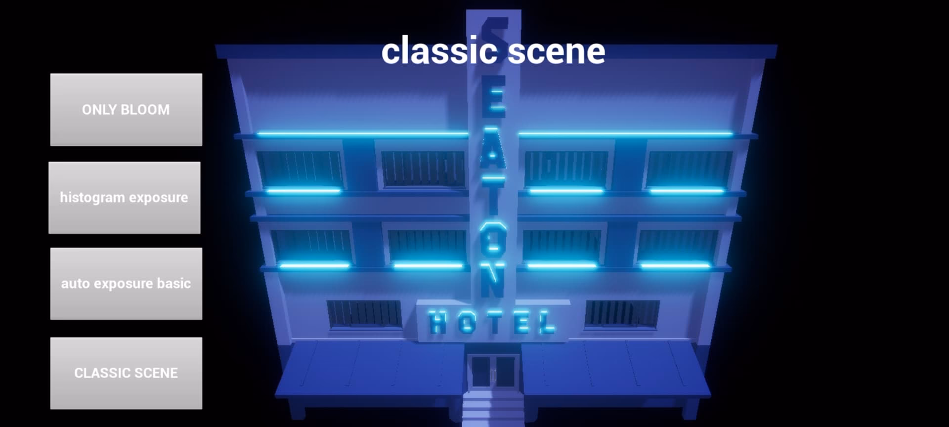 How to fetch post process materials for mobile applications?