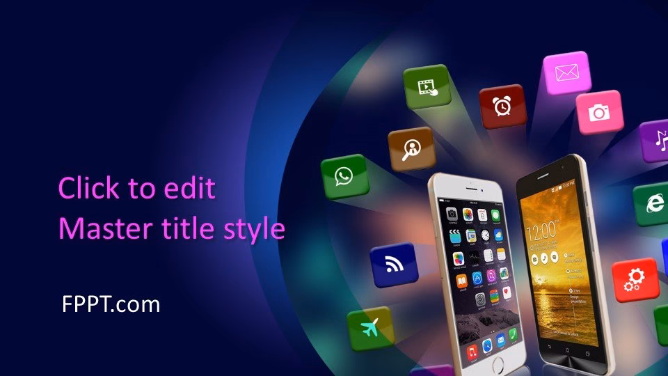 When should you use a Mobile PowerPoint template?