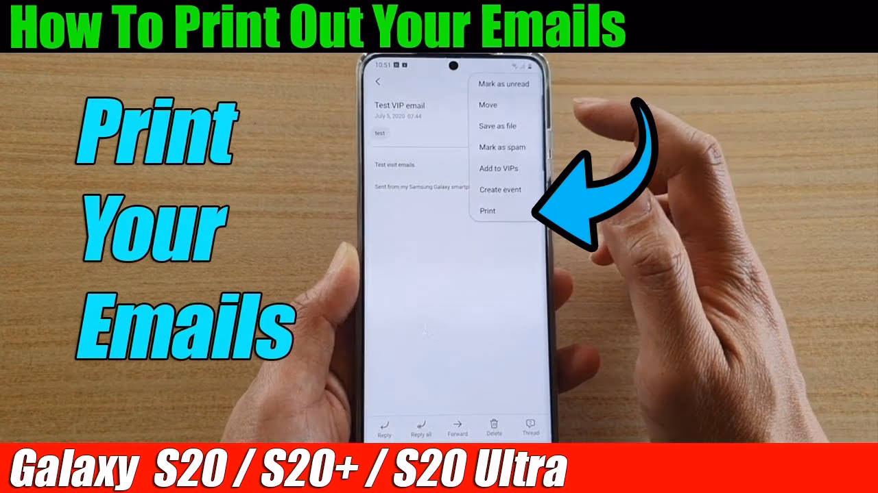 What is the Samsung mobileprint app?