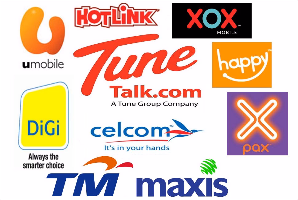 Which mobile companies are based in Malaysia?