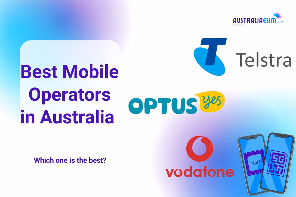 How many mobile operators are there in Australia?