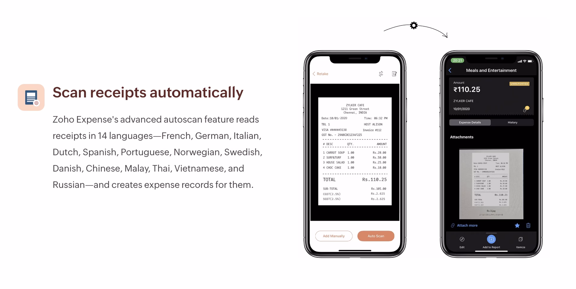 What is a receipt-scanning app?
