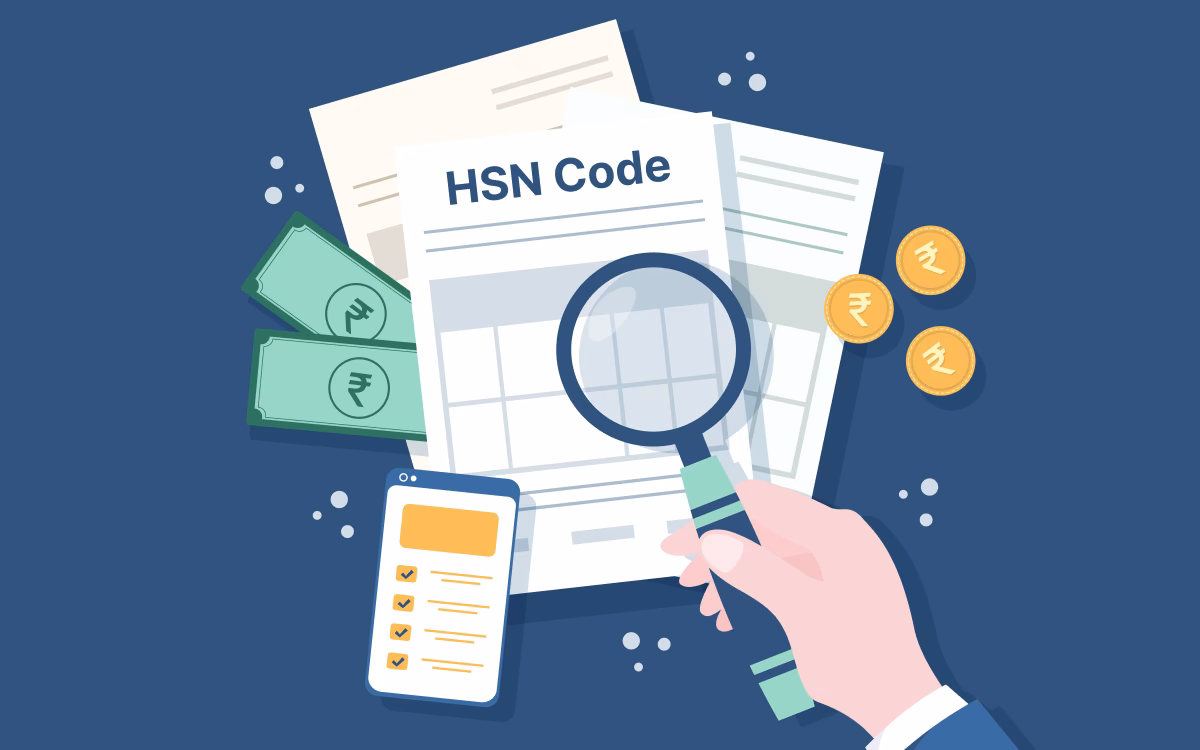 What is the HSN code for mobile recharge?
